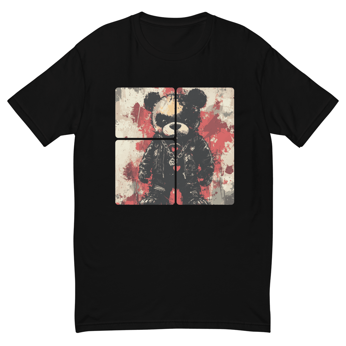 Kurzärmeliges Herren T-Shirt--TEDDY - BloodMonk3y Herodad Brand