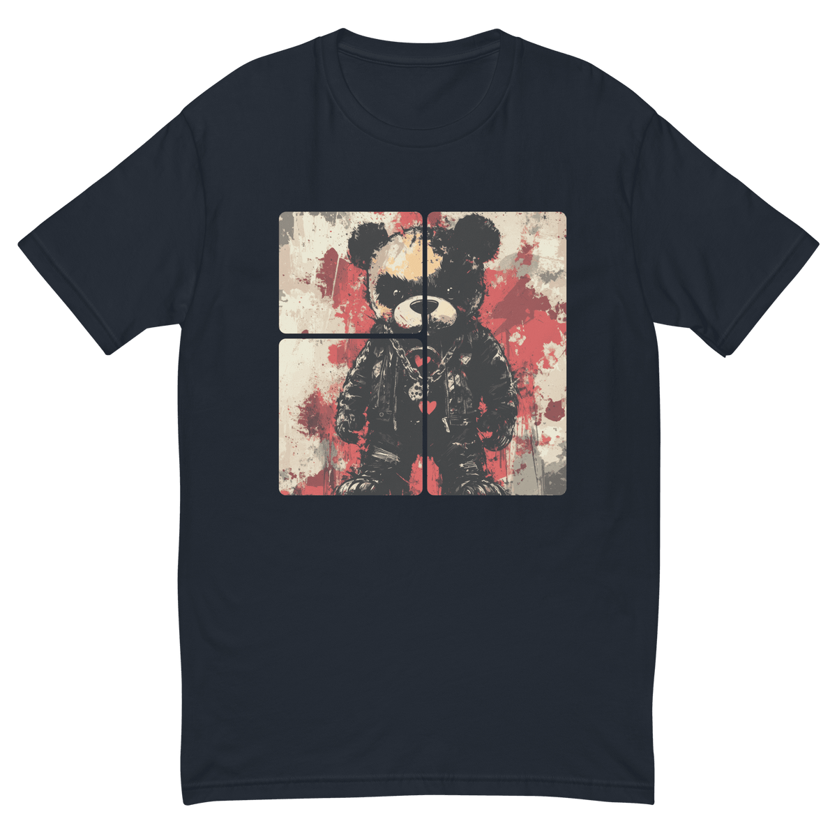 Kurzärmeliges Herren T-Shirt--TEDDY - BloodMonk3y Herodad Brand