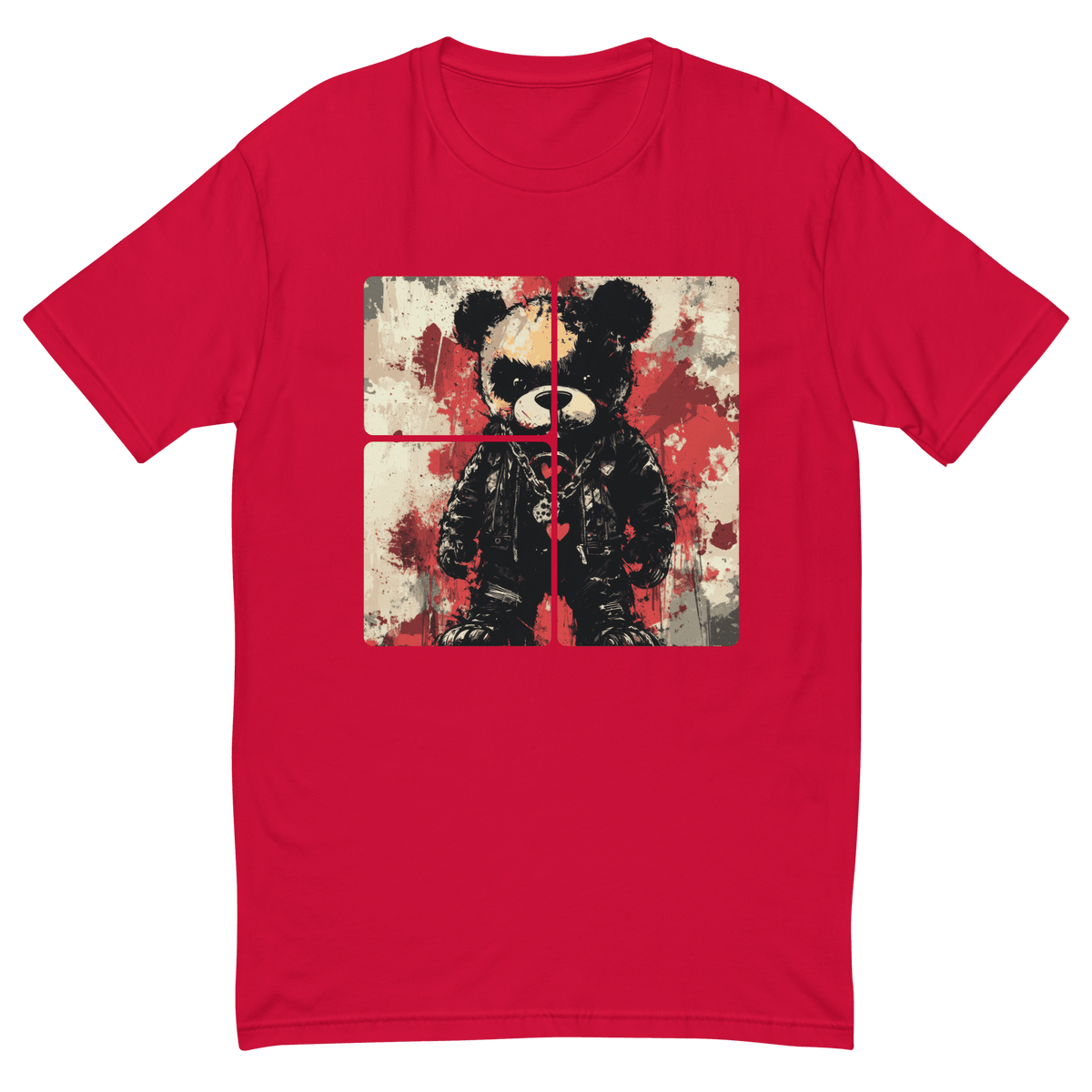 Kurzärmeliges Herren T-Shirt--TEDDY - BloodMonk3y Herodad Brand