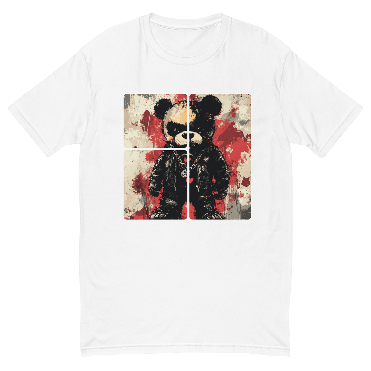 Kurzärmeliges Herren T-Shirt--TEDDY - BloodMonk3y Herodad Brand