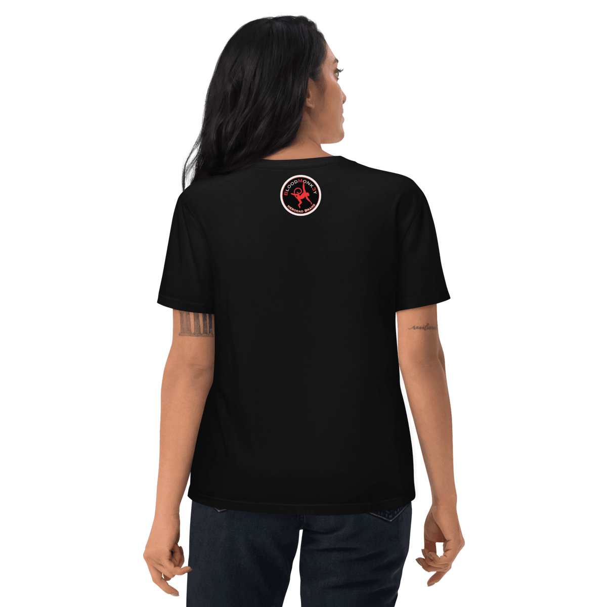 Damen Bio-Baumwoll-T-Shirt--ASTROGALAXY - BloodMonk3y Herodad Brand